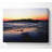 Sunset Behind the Ocean Rocks - Wrapped Canvas Art Prints-566674419