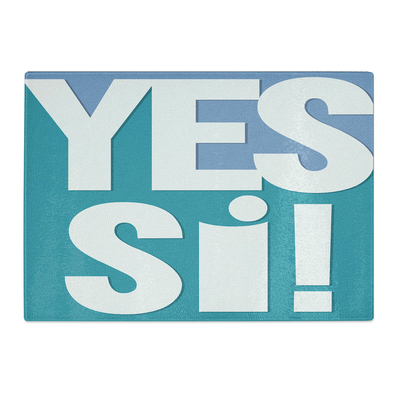 Yes Si Chopping Board, 20cm W x 28.5cm L
