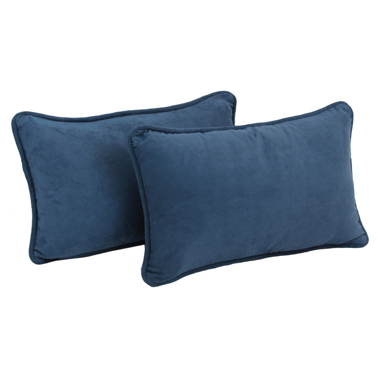 Microsuede Reversible Throw Pillow