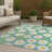 Sweet Daisy Decorative Outdoor Rug-352958829-352958844