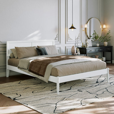 Ellarie Platform Bed with Adjustable Headboard