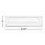10 in x 3 in Brass Mail Slot-21340251