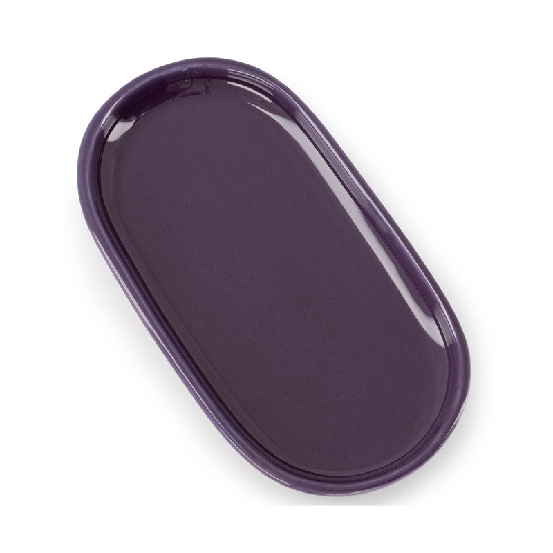 Ceramic Decorative Tray, Purple