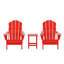 Laguna Foldable Outdoor Adirondack Chair With Table-812154969