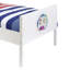 Kids White Single Bed – Gaming
