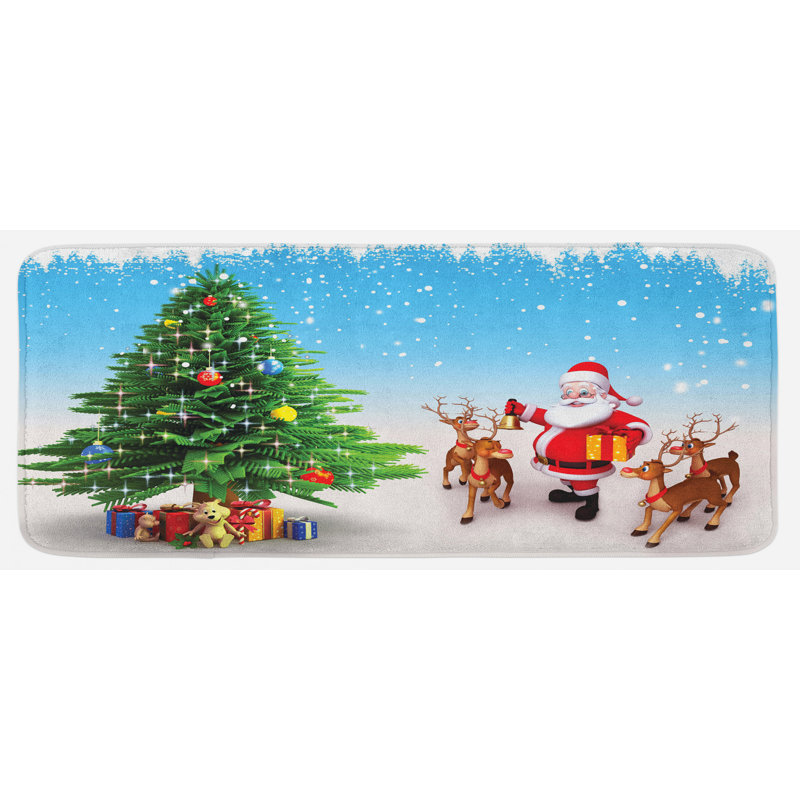 Tapis de cuisine Santa