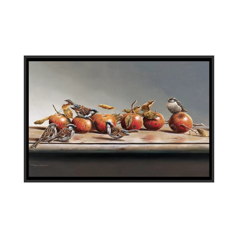 « house fleches i », impression sur toile, H 18 po x l 26 po x P 1,5 po, Toile avec cadre noir, Pas de tapis