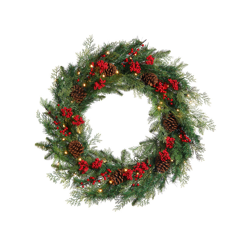 Faux 76cm Wreath