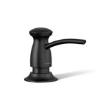 Transitional Design Refillable Soap Dispenser, Lotion Dispenser for Bathroom or Kitchen