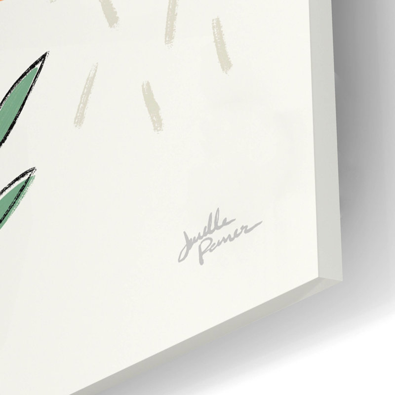 «Dogs in the garden» par Janelle Penner, H 12 po x l 12 po x P 0,13 po