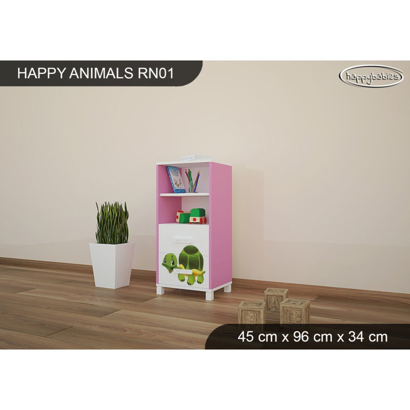 45Cm Kids Bookcase, Pink
