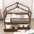 Heulwen Two Drawers Wooden House Bed-1726847287-1726847273