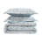 Laura Ashley Amberly Seersucker Blue Quilt Set-106910190