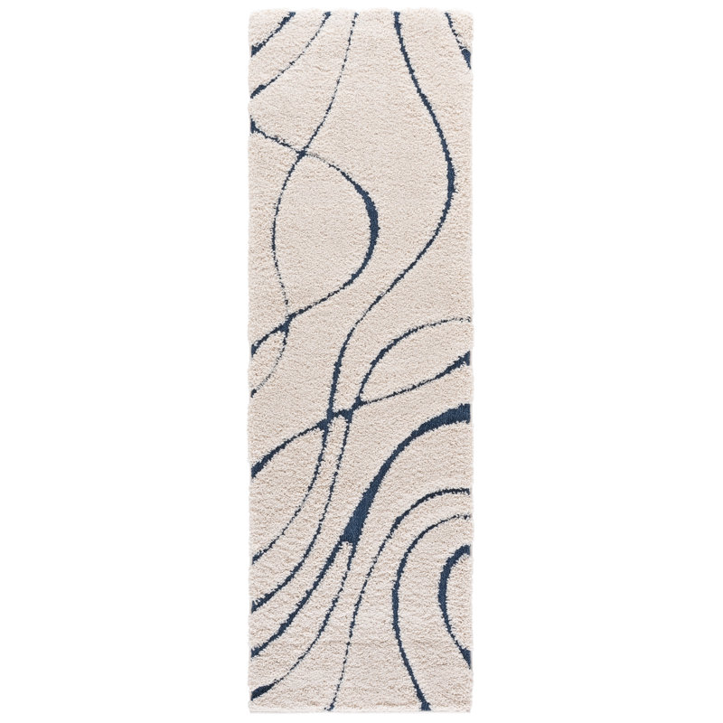 Ashal Abstract Indoor Rug, Runner 2'3" x 7'