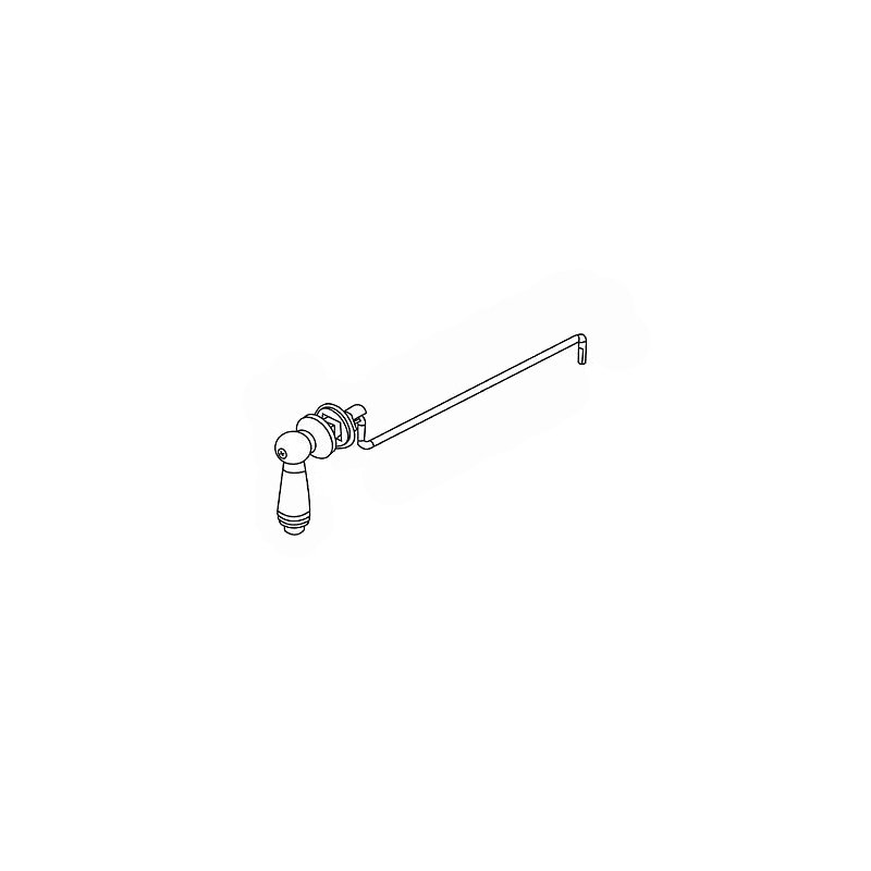 Trip Lever for ST774S, Polished Brass