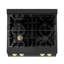 Dessus de table ZLINE Autograph 30 po. Legacy en acier inoxydable noir-88770144