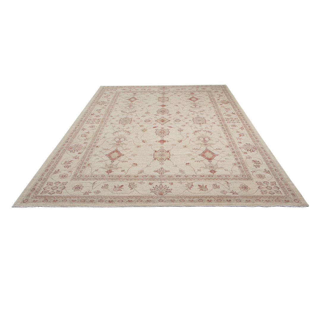 Handgeknüpfter Teppich – Anthiathia – Beige