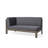 BRAVA X-BACK CORNER BENCH OF SET 2