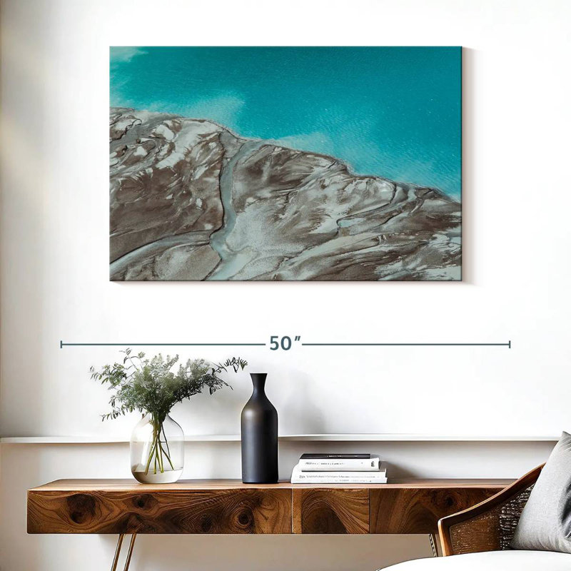 Gillard River Delta, 26" H x 39" W