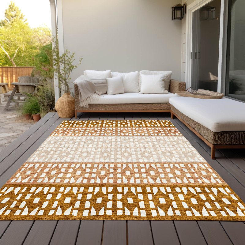  Chayden Area Rug with Non-Slip Backing, Rectangle 9' x 12'