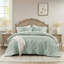 Ensemble d'édredon 3 pièces Elise Sage Puffy-116033551-116033552