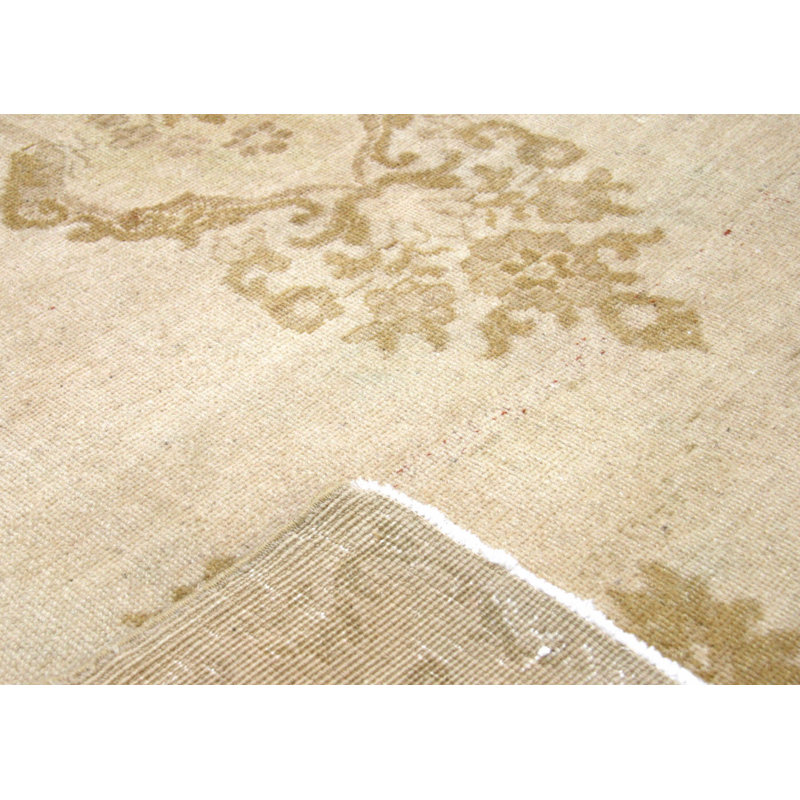 One-of-a-Kind 4'2" X 6'11" 1960s Wool Area Rug in