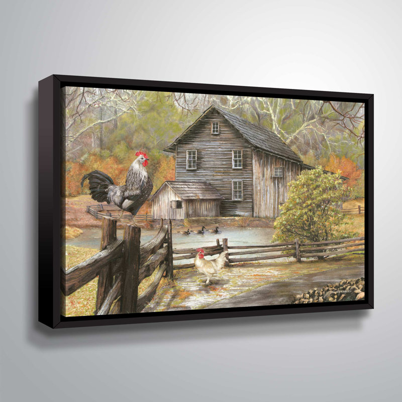 " Momentum " by Ed Wargo, 8" H x 10" W x 2" D, Floater Frame