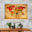 " Old Compass World Map Canvas Print " by Tess P-683262578