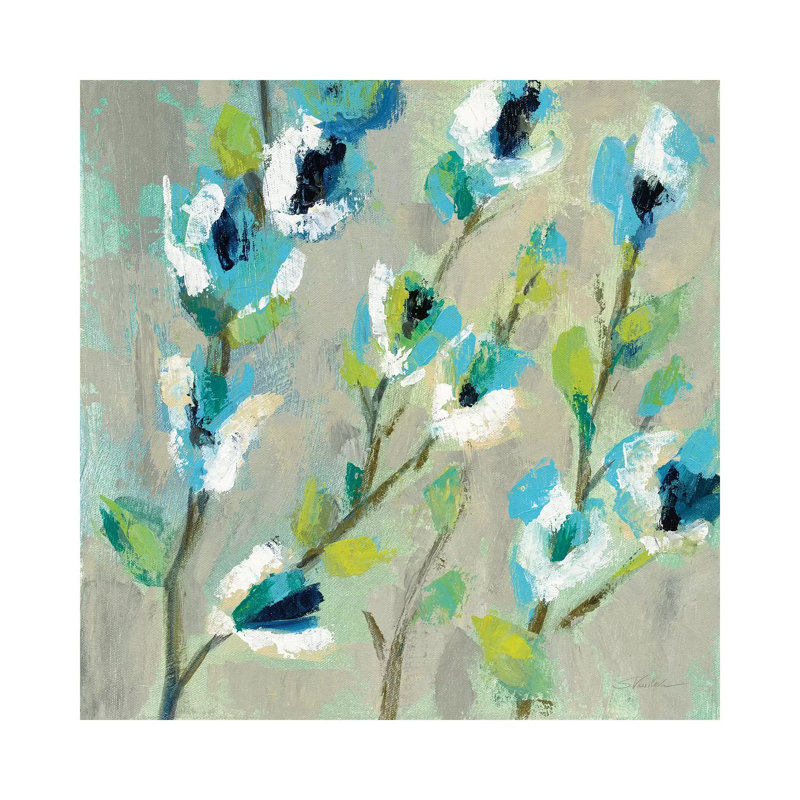 Whimsical Branch I by Silvia Vassileva - Wrapped Canvas Gallery-Wrapped Canvas Giclée, 30.48 cm H x 30.48 cm W