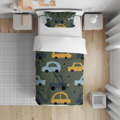 Driveway Colorized Decorative Lightweight Comforter Set