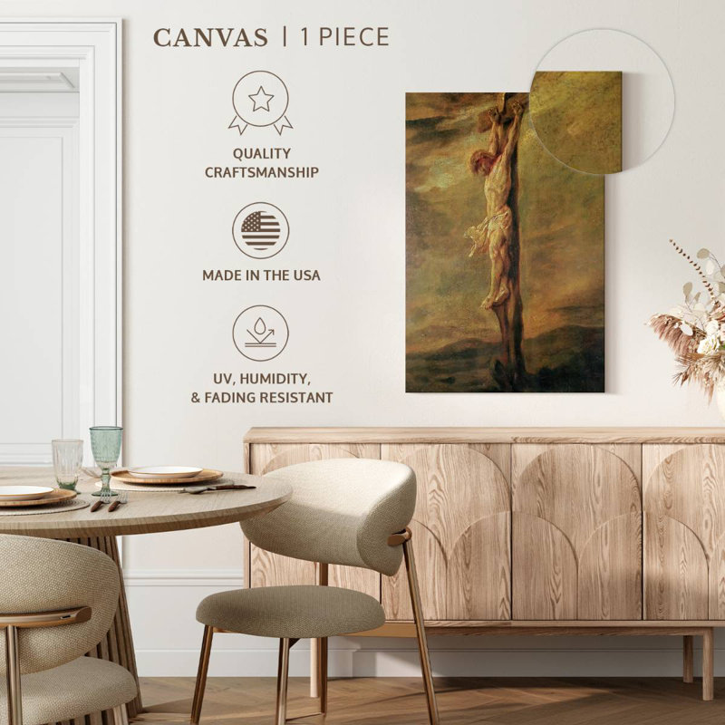 Christ On The Cross, 36" H x 24" W