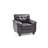 Moran Faux Leather Armchair-207826076