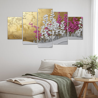 Ventnor - Wildflowers Wall Art - ensemble de décoration murale traditionnelle