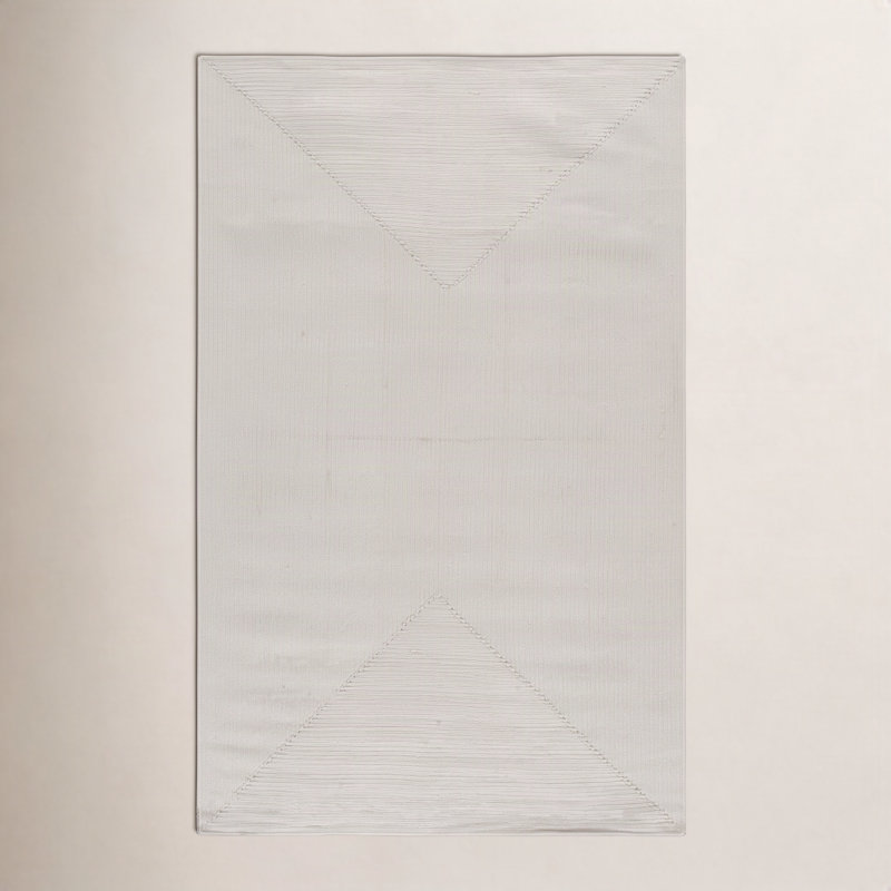 Tapis d'intérieur tissé à la main Amaya, Rectangle 6 pi 0 po x 9 pi 0 po