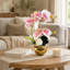 Orchidées artificielles roses modernes dans un vase 16 "-131418180