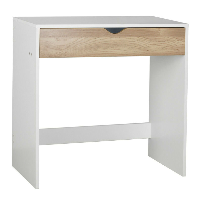 Wilma Writing Desk, White/Oak