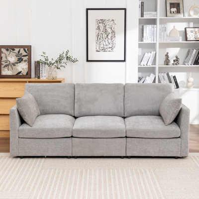 Wilroy Upholstered Modular Sectional Sofa
