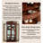 Fan Shaped Corner Wine Cabinet with Double Doors