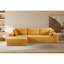 Canapé modulaire convertible en velours côtelé doux, canapé confortable moderne avec rembourrage en mousse, canapé-lit modulaire confortable pour le salon, la chambre à coucher, aucun assemblage requis - orienté vers la gauche-2000129317-2000129318