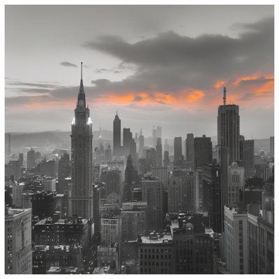 New York City Skyline Wall Tapestry - Cityscape Wall Decor