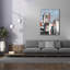  «Bustle 1» par Ethan Harper, art mural sur toile, 40 po x 54 po