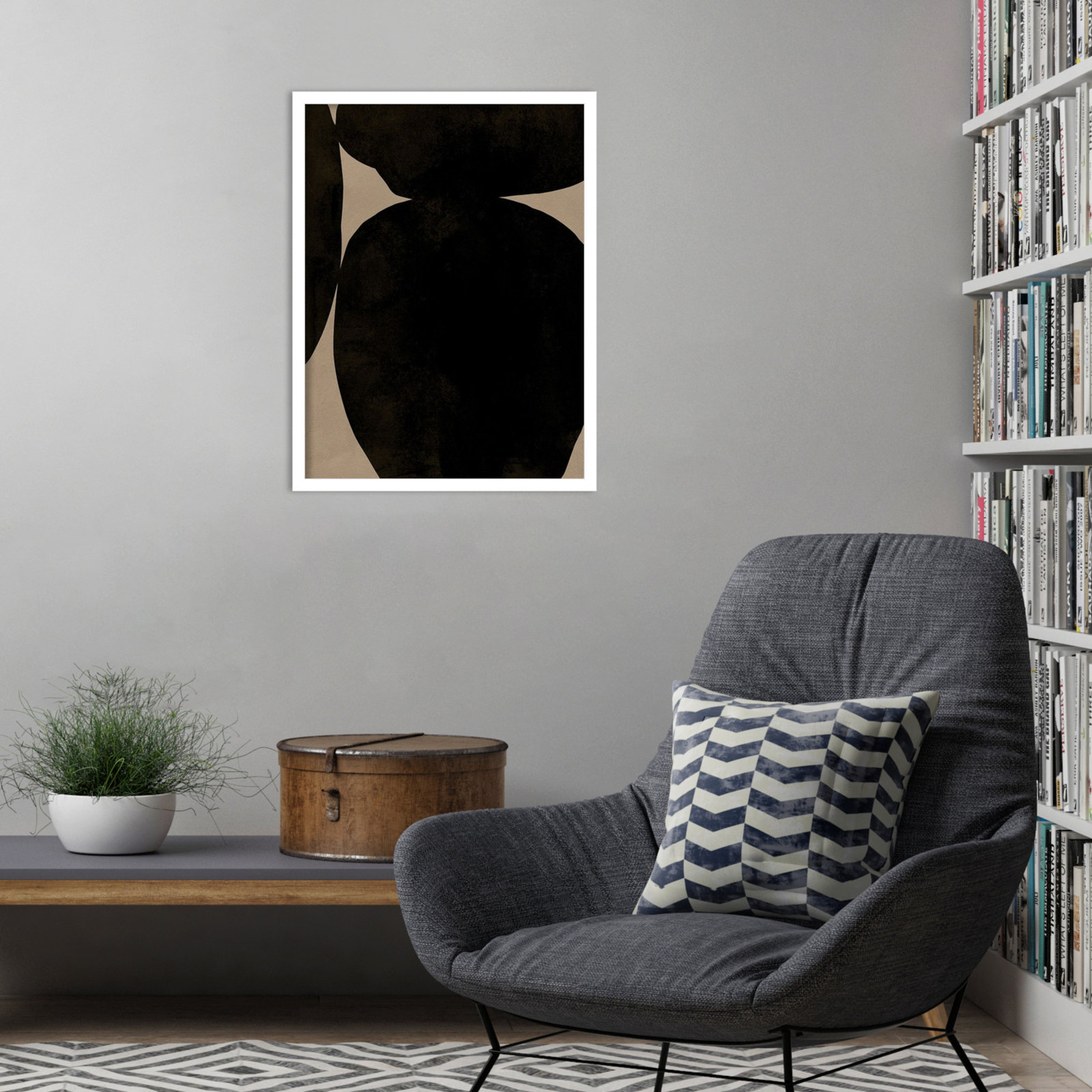 Heirloom Orbs II by Jacob Green, 25" H x 19" W x 1" D, White