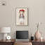 «Little Parisian Teddy Bear», reproduction sur toile encadrée par Art Remedy, cadre blond, 16 x 24-93264844-93264855