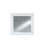 Miroir mural moderne rond blanc avec cadre pour la salle de bain et la chambre à coucher | Idée de cadeau