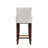 Shubert Modern Vegan Leather Upholstered Beech Wood Bar Stool in Ivory-1085296837-1085296844