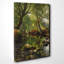 A Woodland Stream by - Wrapped Canvas-19045657