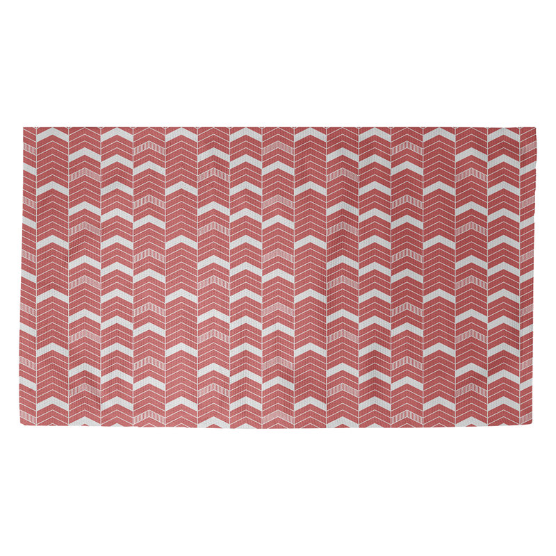 Stephenie Chevron Indoor Rug, Rectangle 5' x 7'