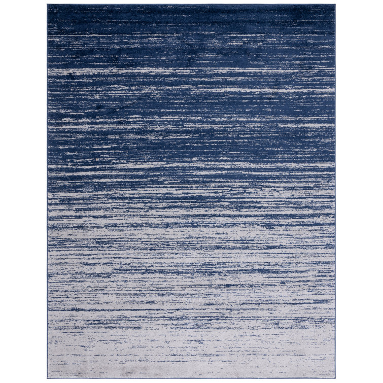 Ayoki Navy/Gray Area Rug