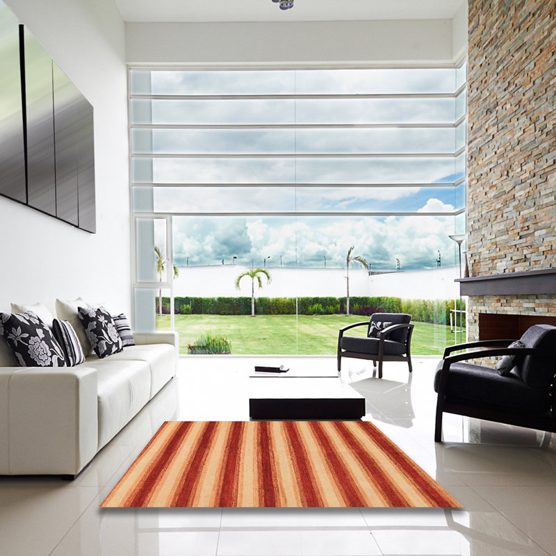 Abstract Indoor Rug, Square 8'