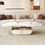 Table basse moderne avec plateau en pierre frittée Modern
